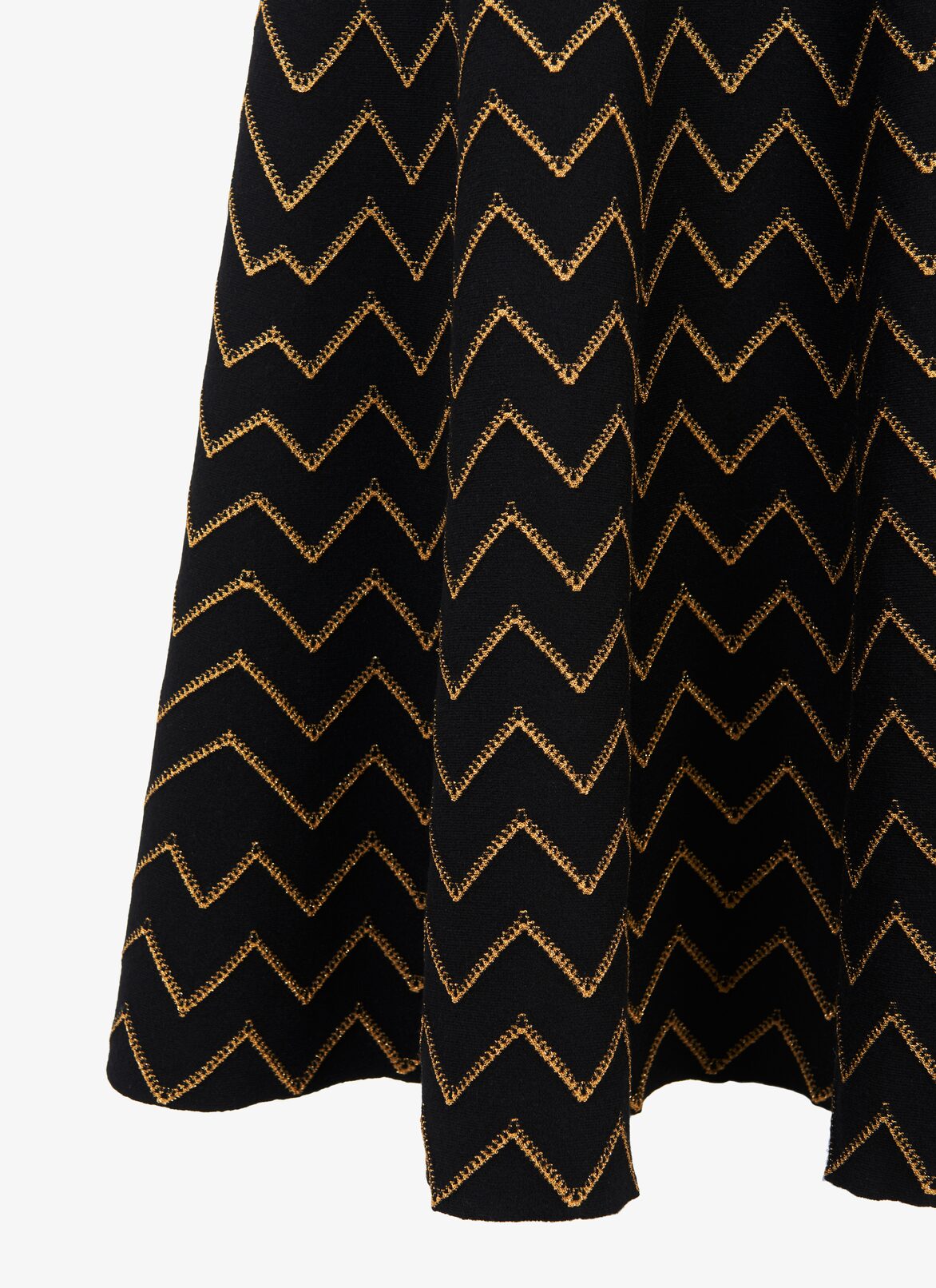 ROBE MANCHES LONGUES NAZARE NOIR/OR ALAÏA NOIR/OR  ROBE MANCHES LONGUES NAZARE NOIR/OR